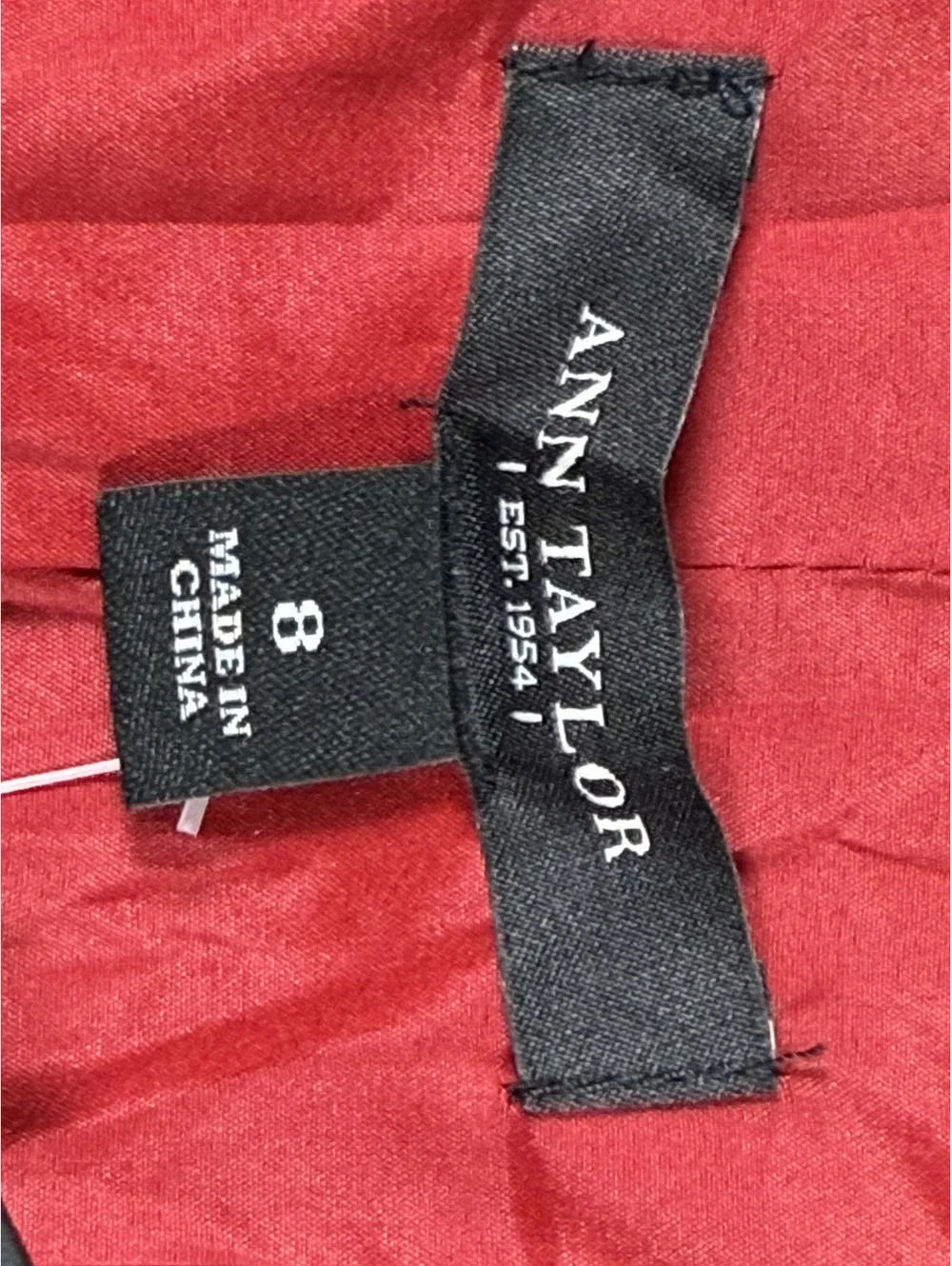 Ann Taylor Women's Red Blazer Jacket Size 8 New with Tags